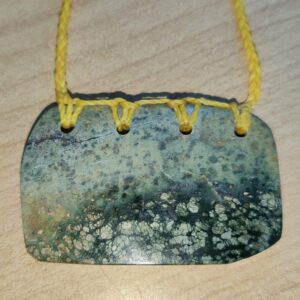 pounamu for sale, with ring bolt lashing